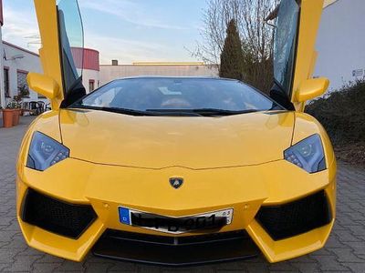 Gebraucht Lamborghini Aventador 700 PS (514 kW) 2015 Gelb Cabrio