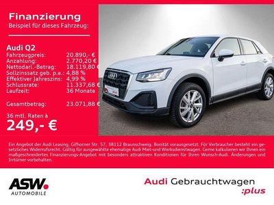 Gebraucht Audi Q2 110 PS (80 kW) 2023 Arkonaweiß SUV