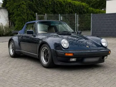 Gebraucht Porsche 930 286 PS (210 kW) 1988 Blau Cabrio