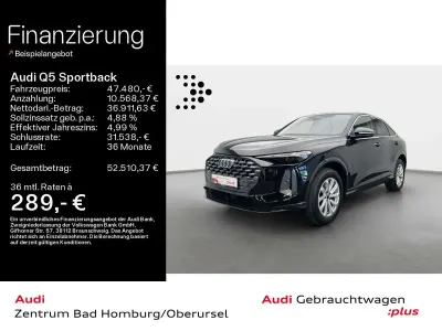 Gebraucht Audi Q5 204 PS (150 kW) 2025 Mythosschwarz metallic SUV
