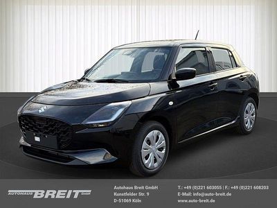 Neu Suzuki Swift Club 83 PS (61 kW) 2025 Schwarz Limousine