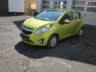 Gebraucht Chevrolet Spark 2011 Grün Kleinwagen