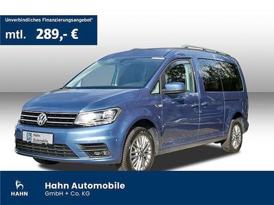 Gebraucht VW Caddy Maxi Comfortline 131 PS (96 kW) 2018 Acapulcoblau metallic Van / Kleinbus