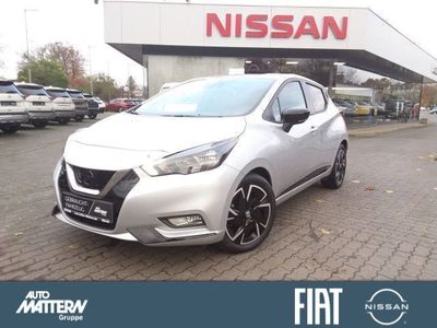 Gebraucht Nissan Micra 92 PS (67 kW) 2022 Silber (metallic) Kleinwagen
