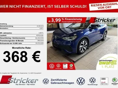 Gebraucht VW ID.5 Pro Performance 150 kW (204 PS) 2023 Blue dusk metallic schwarz SUV
