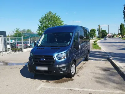 Usata Ford Transit 150 CV (110 kW) 2024 Blu Monovolume