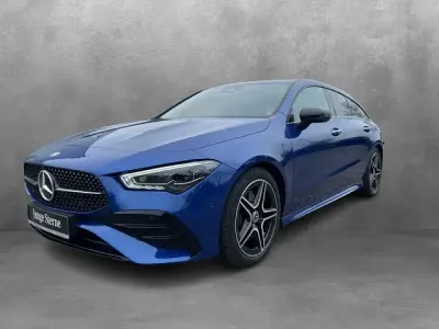 Brugt Mercedes CLA200 AMG line 150 HK (110 kW) 2025 Blå Sedan