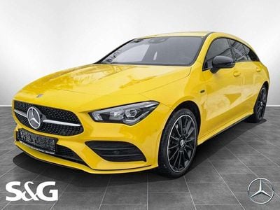 Usata Mercedes CLA250e Shooting Brake AMG 160 CV (117 kW) 2020 Giallo Station wagon