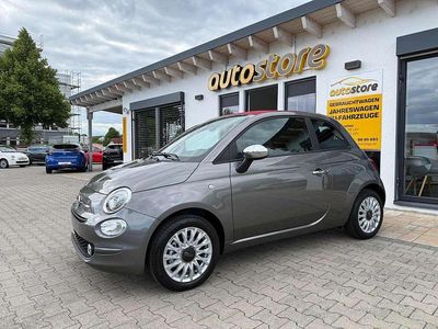 Gebraucht Fiat 500C Basis 69 PS (50 kW) 2023 Pompei grau / verdeck rot Cabrio