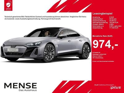 Florettsilber Gebraucht 2024 Audi e-tron GT quattro Ambiente Limousine | 103.445 € (Etwas zu teuer)