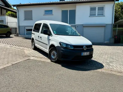 Gebraucht VW Caddy 75 PS (55 kW) 2016 Weiß Van / Kleinbus