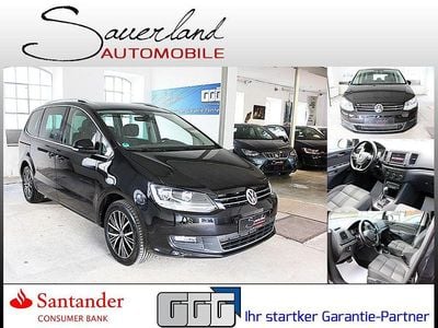 Begagnad VW Sharan 184 HK (135 kW) 2017 Svart Minibuss