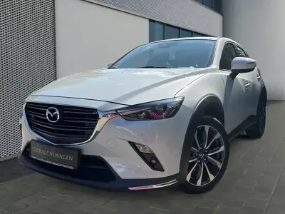 Gebraucht Mazda CX-3 121 PS (88 kW) 2018 Weiß SUV