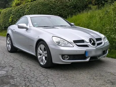 Gebraucht Mercedes SLK200 184 PS (135 kW) 2008 Silber Cabrio