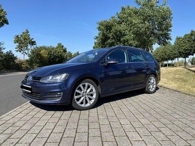 Blau Gebraucht 2014 VW Golf VII Highline Kombi | 13.888 € (Teuer)