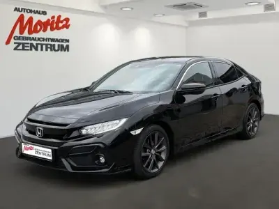 Brugt Honda Civic Elegance 126 HK (92 kW) 2021 Sort Sedan