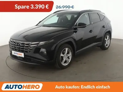 Gebraucht Hyundai Tucson Trend 180 PS (132 kW) 2021 Schwarz SUV