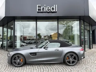 Gebraucht Mercedes AMG GT AMG 557 PS (409 kW) 2018 Selenitgrau magno Cabrio