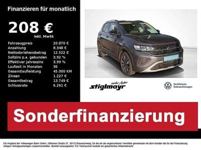 Second-hand VW T-Cross Goal 116 CP (85 kW) 2024 Gri SUV