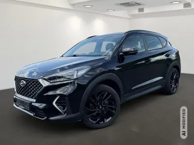Gebraucht Hyundai Tucson N Line 185 PS (136 kW) 2020 Schwarz metallic SUV