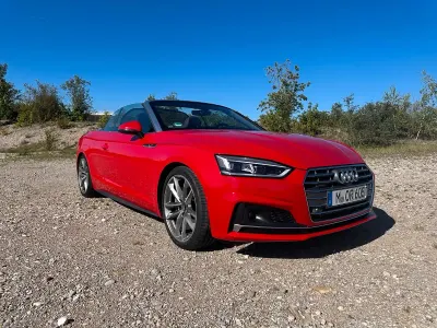 Gebraucht Audi A5 Cabriolet S-Line 245 PS (180 kW) 2019 Rot Cabrio