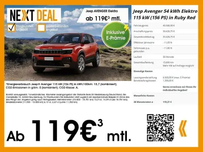 Gebraucht Jeep Avenger EV