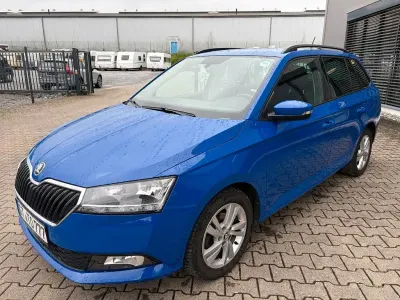 Gebraucht Skoda Fabia Ambition 95 PS (69 kW) 2022 Blau Kleinwagen
