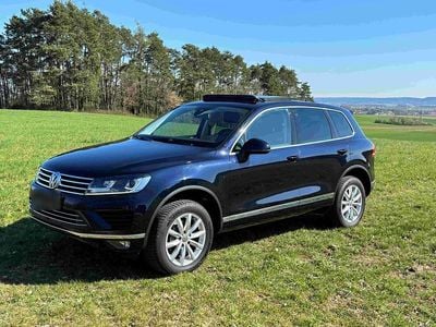 Usata VW Touareg Exclusive 262 CV (192 kW) 2016 Blu SUV