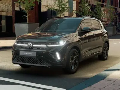 Gebraucht VW T-Cross R-line 150 PS (110 kW) 2025 Schwarz SUV