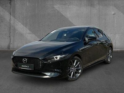 Jet black Gebraucht 2025 Mazda 3 Exclusive-Line Limousine | 28.670 € (Fairer Preis)