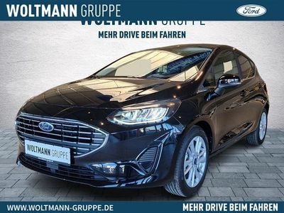 Obsidianschwarz metallic Gebraucht 2023 Ford Fiesta Titanium Kleinwagen | 19.790 € (Fairer Preis)