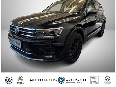 Gebraucht VW Tiguan Allspace Highline 220 PS (161 kW) 2018 Schwarz SUV