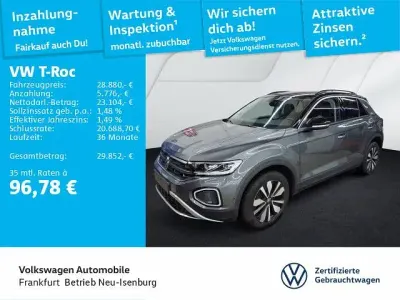 Używany VW T-Roc Goal 150 KM (110 kW) 2025 Szary SUV