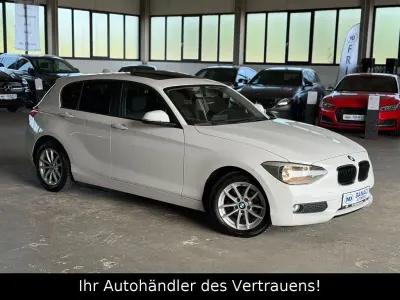 Gebraucht BMW 114 Sport Line 102 PS (75 kW) 2012 Weiß Kleinwagen