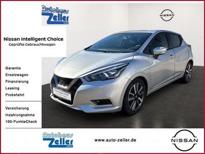 Gebraucht Nissan Micra Acenta 90 PS (66 kW) 2019 Silber Kleinwagen