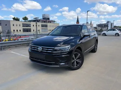 Gebraucht VW Tiguan Allspace 200 PS (147 kW) 2021 Schwarz SUV