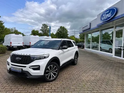 Gebraucht Ford Explorer ST-Line 457 PS (336 kW) 2024 Weiß SUV