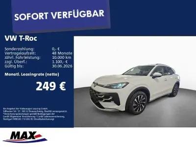 Neu VW T-Roc Cabriolet Life 116 PS (85 kW) 2026 Weiß SUV