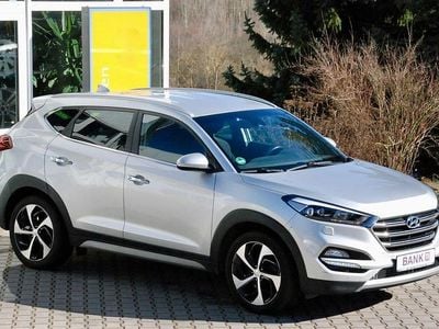 Gebraucht Hyundai Tucson 141 PS (103 kW) 2018 Silber SUV
