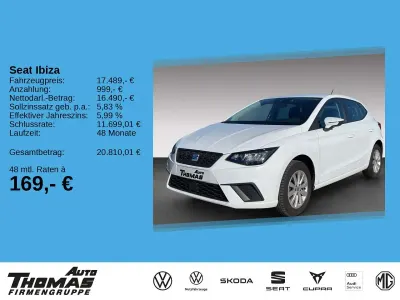 Brugt Seat Ibiza Style 116 HK (85 kW) 2024 Hvid Hatchback