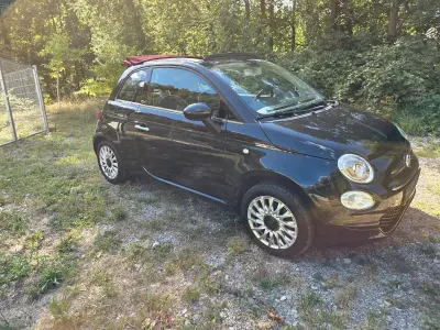 Gebraucht Fiat 500C 105 PS (77 kW) 2018 Schwarz Cabrio