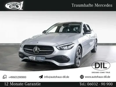 Gebraucht Mercedes C220 Night 200 PS (147 kW) 2023 Hightechsilber metallic Kombi