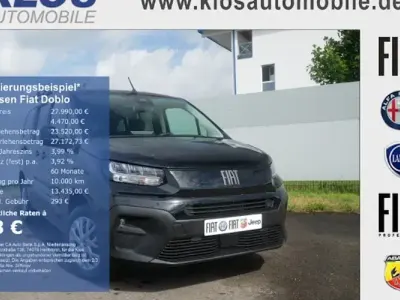 Neu Fiat Doblò 131 PS (96 kW) 2026 Schwarz Van / Kleinbus