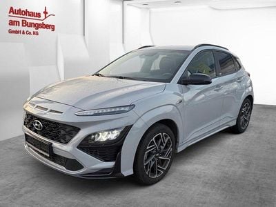 Gebraucht Hyundai Kona N Line 120 PS (88 kW) 2021 Grau SUV