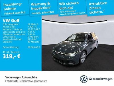 Gebraucht VW Golf VIII Style 131 PS (96 kW) 2024 Grau Limousine