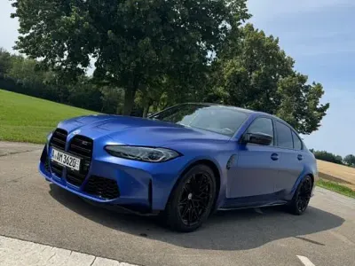 Brugt BMW M3 Competition Edition 510 HK (375 kW) 2022 Blå Sedan