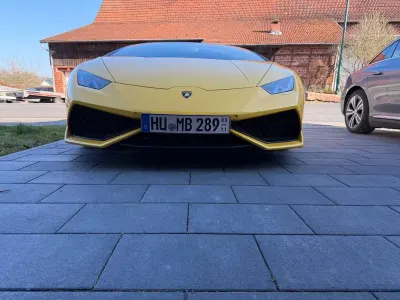 Second-hand Lamborghini Huracán 610 CP (448 kW) 2017 Galben Cabrio