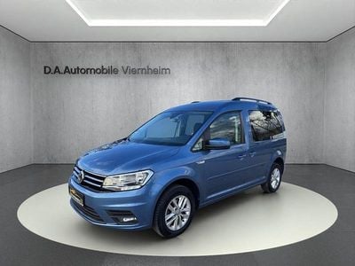 Usata VW Caddy Comfortline 102 CV (75 kW) 2019 Blu Monovolume