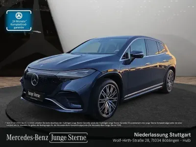 Gebraucht Mercedes EQS450+ AMG 264 kW (360 PS) 2023 Sodalithblau SUV