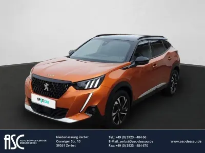 Gebraucht Peugeot 2008 GT 131 PS (96 kW) 2021 Orange SUV